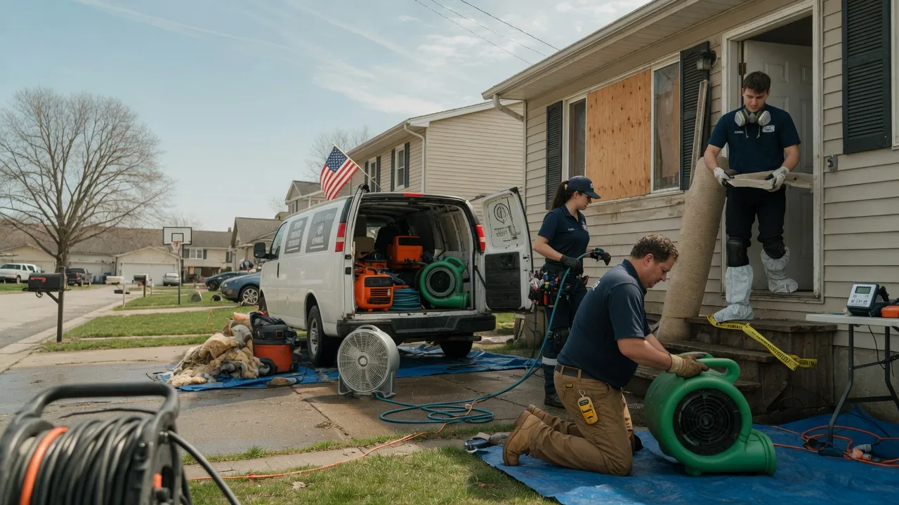 Water Damage Restoration in Memphis, IN near me
